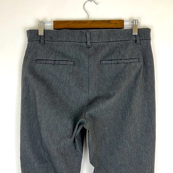 GAP Signature Skinny Ankle dress pants heathered charcoal 12 - Picture 2 of 10